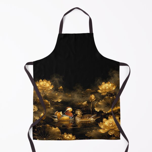 Item preview, Korean Folk Art Mandarin Ducks & Lotus - Eternal Love and Harmony Wall Art designed and sold by K-Tradition.