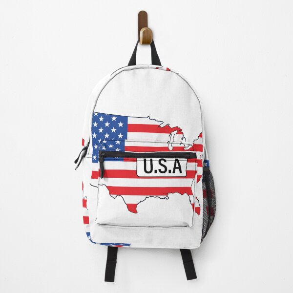 Item preview, USA Flag Map designed and sold by LOVE, AMY.