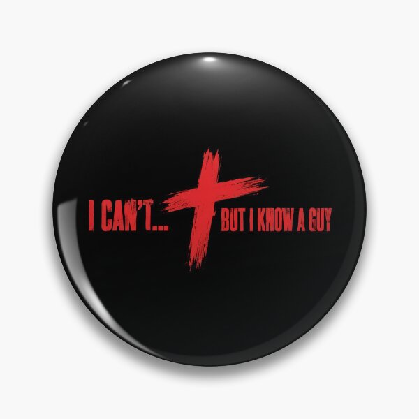 Item preview, I Can't But I Know A Guy Jesus Cross Funny Christian designed and sold by OlakunleOloroz.