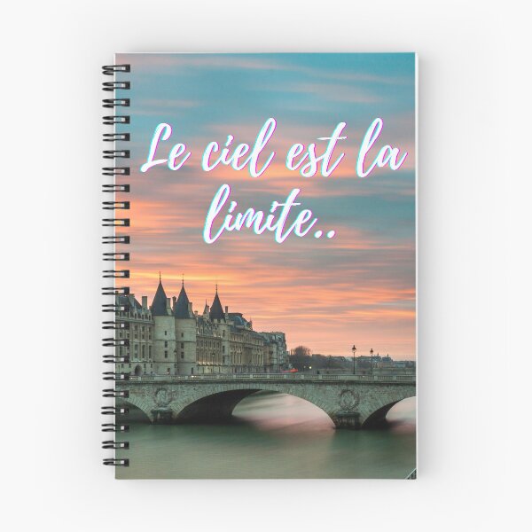 Item preview, Sky is not the limit - popular french quotes theme gifts  designed and sold by RebelliousRosee.