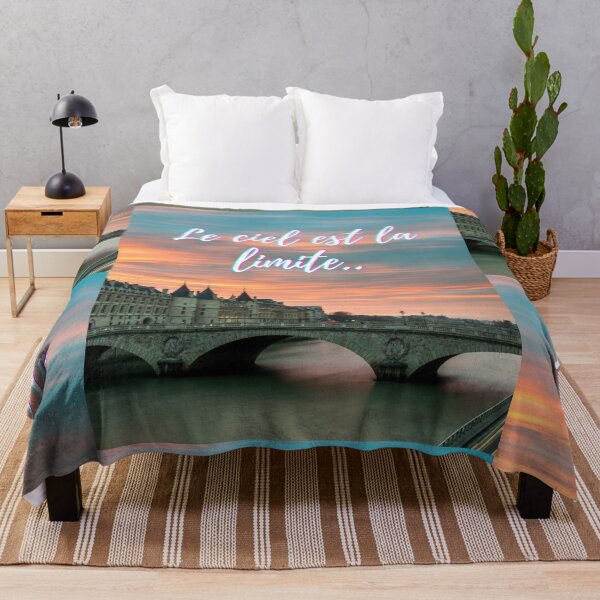 Item preview, Sky is not the limit - popular french quotes theme gifts designed and sold by RebelliousRosee.