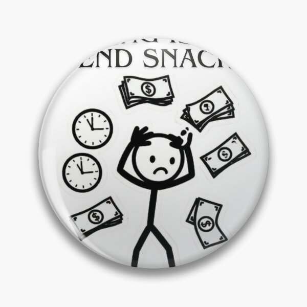 Item preview, Adulting Is Hard Send Snacks Funny Quote designed and sold by SKSSTYLe.
