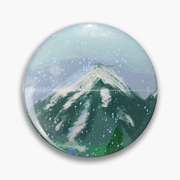 Item preview, snowy mountain designed and sold by snailslimez.