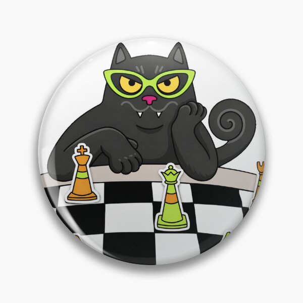 Item preview, Traffic Cone Cat Chess designed and sold by erkinmaddison.