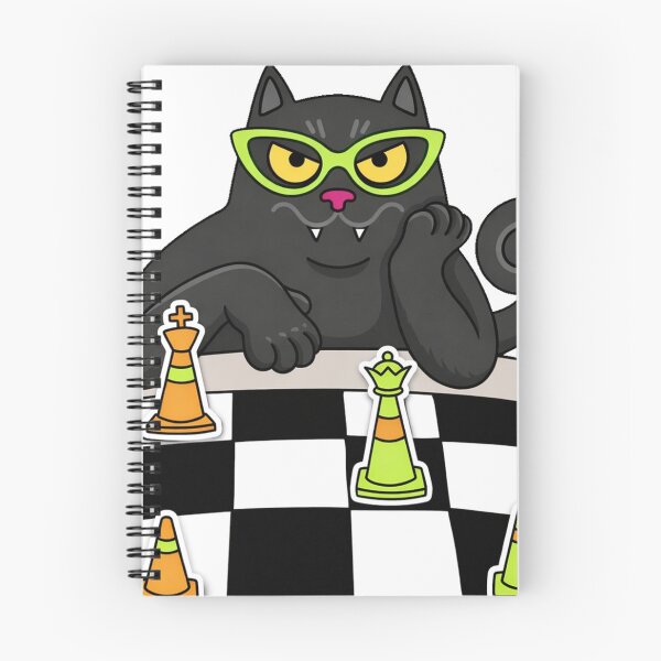 Item preview, Traffic Cone Cat Chess designed and sold by erkinmaddison.
