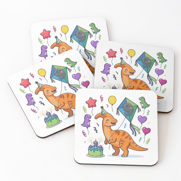 Item preview, 9th Parasaur birthday with a kite designed and sold by Tronstell.