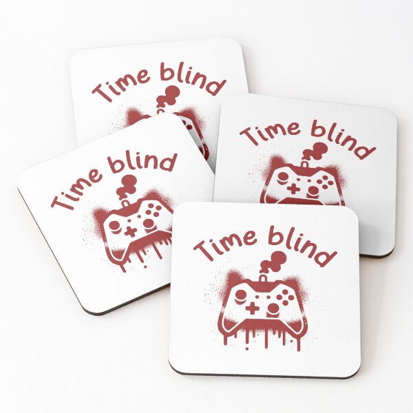 Item preview, Time Blind Gamer Melting Controller Funny ADHD designed and sold by lenalenspod.