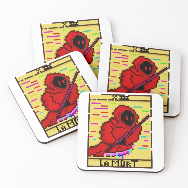 Item preview, Death Tarot Card La Mort Retro Pixel Art designed and sold by RetroRlx.