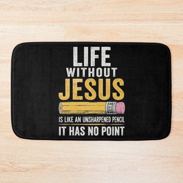 Item preview, Life Without Jesus Funny Christian Religious Faith designed and sold by OlakunleOloroz.