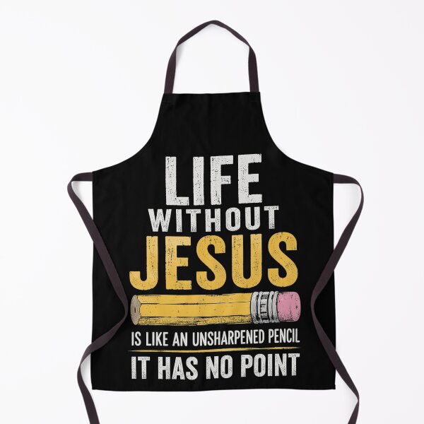 Item preview, Life Without Jesus Funny Christian Religious Faith designed and sold by OlakunleOloroz.