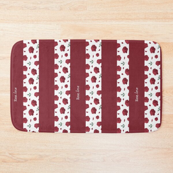 Item preview, Elegant Rose Love Striped Pattern designed and sold by STKdesign62.