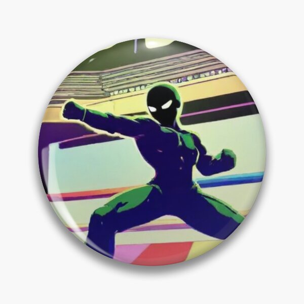 Item preview, Digital Art - Stylized Fighter, Vibrant Pop Graphic Style designed and sold by Zone--Gaming.
