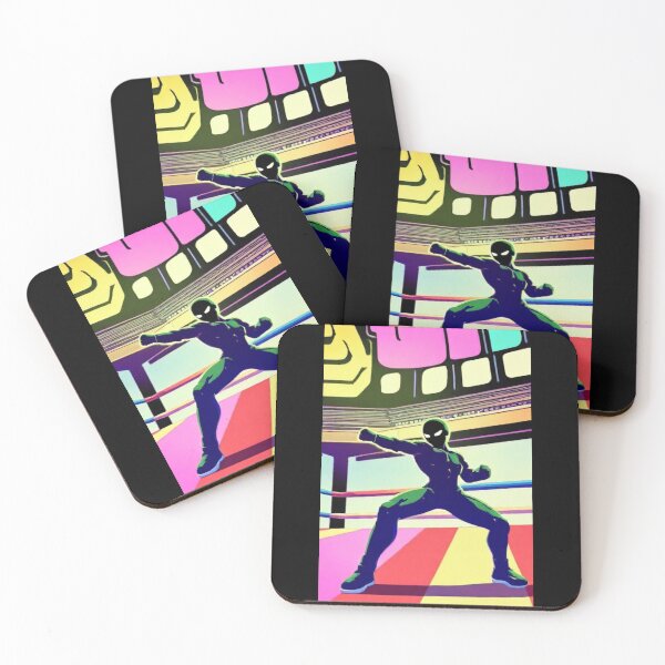Item preview, Digital Art - Stylized Fighter, Vibrant Pop Graphic Style designed and sold by Zone--Gaming.