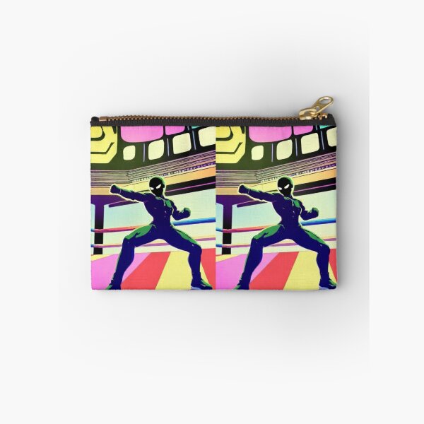 Item preview, Digital Art - Stylized Fighter, Vibrant Pop Graphic Style designed and sold by Zone--Gaming.