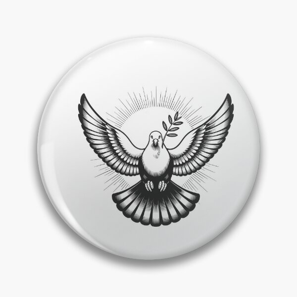 Item preview, Dove Of Peace With Olive Branch Sacred Christian Symbol Of Hope And New Beginnings designed and sold by yoddel.