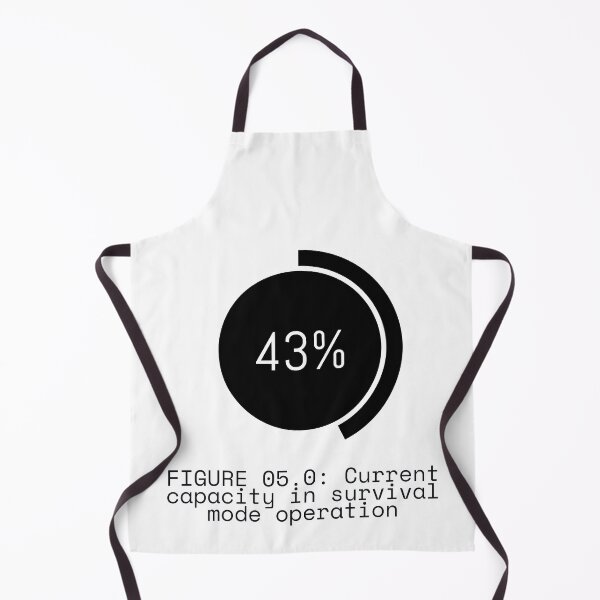 Item preview, FIGURE 05.0: Current capacity in survival mode operation designed and sold by TheRulingPen.
