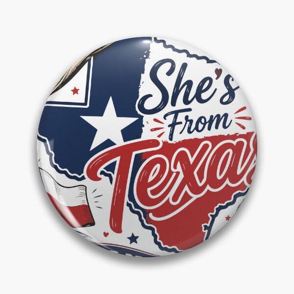 Item preview, She's From Texas I Can Tell – Texas Cowgirl T-Shirt Design designed and sold by ucpstudio.