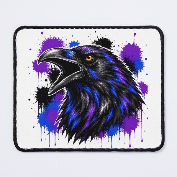Item preview, Omen - Graffiti Raven designed and sold by Thor-stone.