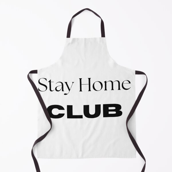 Item preview, Stay Home Club Funny Retro Homebody Quote designed and sold by FarazDesign110.
