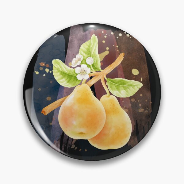 Item preview, Cottagecore Aesthetic Pastel Watercolor Pears designed and sold by XelaStore.