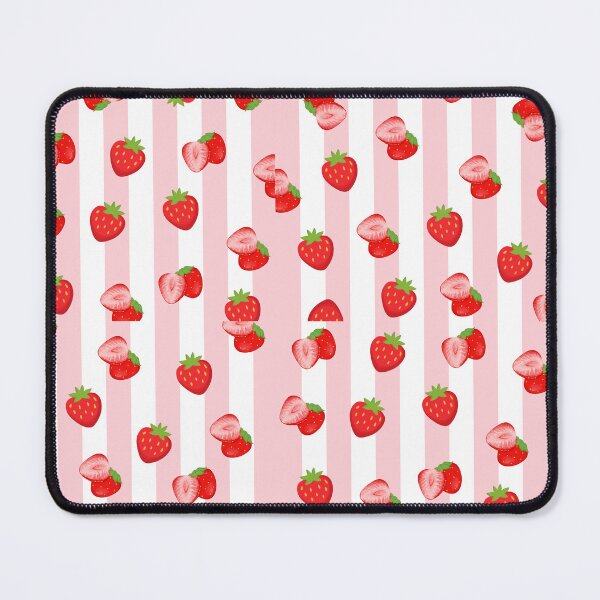 Item preview, Sweet Strawberry Stripes Pattern designed and sold by STKdesign62.
