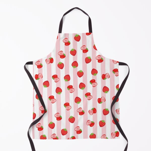 Item preview, Sweet Strawberry Stripes Pattern designed and sold by STKdesign62.