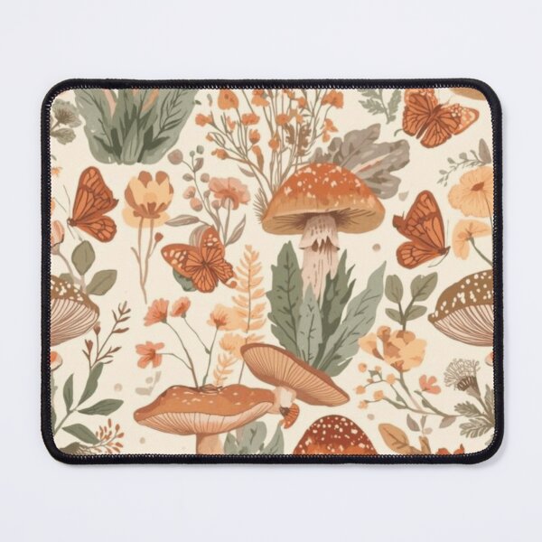 Item preview, Cottagecore Mushroom Forest Pattern designed and sold by NNCollection.