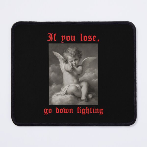 Item preview, Angel with a finger gun and a quote designed and sold by dougnst.