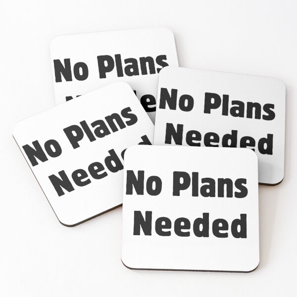 Item preview, No Plans Needed Carefree Weekend Homebody Merch designed and sold by FarazDesign110.