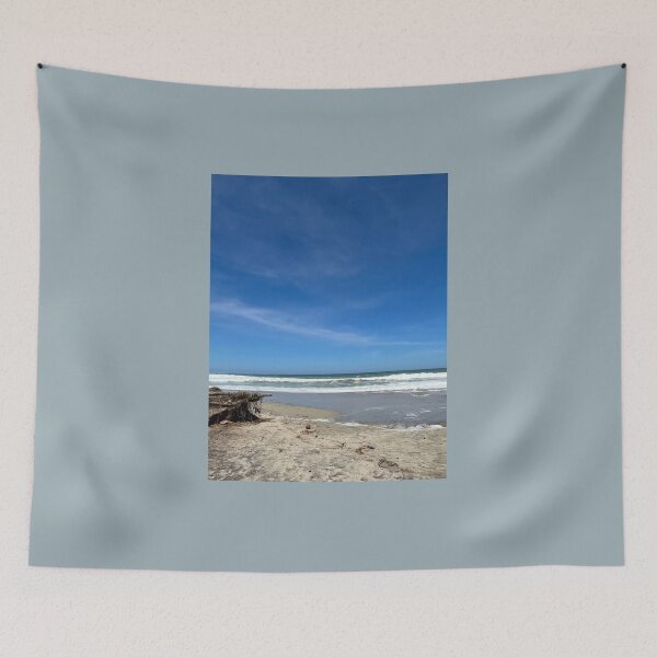Item preview, bright blue sky over the ocean designed and sold by Art of Momenz.