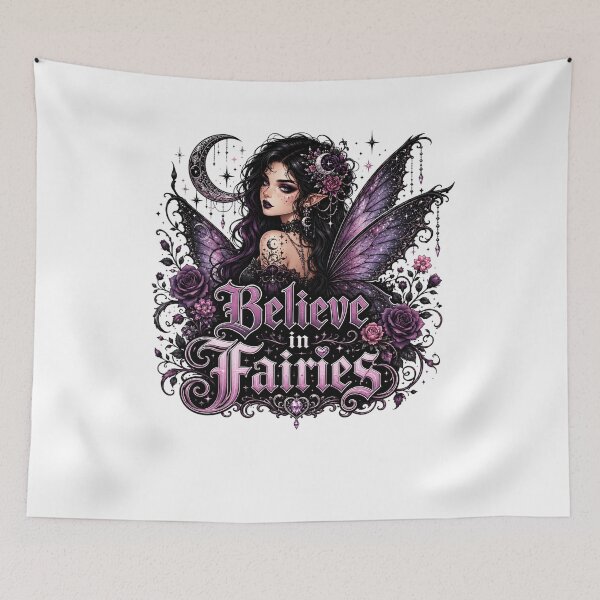 Item preview, Believe in Fairies Gothic Fairy Art designed and sold by NightSpell.