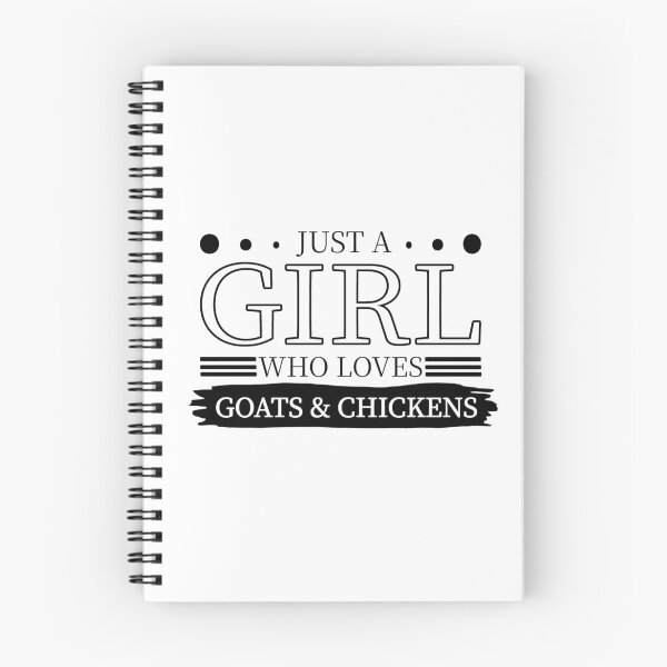 Item preview, Just A Girl Who Loves Goats & Chickens Funny Farm Girl Animal Lover Country Life designed and sold by aminasam.