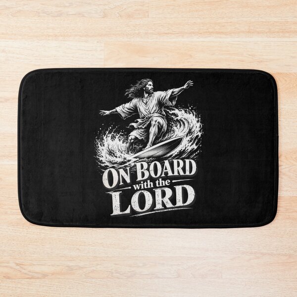 Item preview, On Board with The Lord Jesus Skateboarding Skateboard designed and sold by OlakunleOloroz.