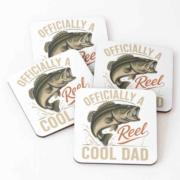 Item preview, A Reel Cool Dad Funny Father's Day Fishing Pun designed and sold by adnane1081.