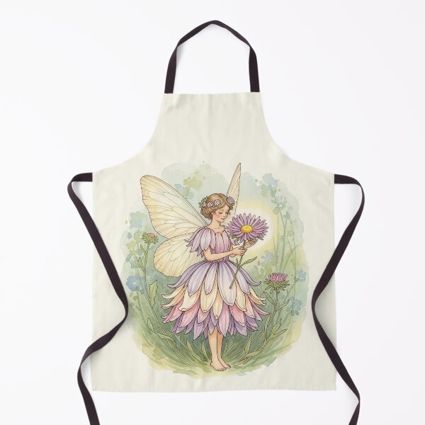 Item preview, Enchanting Aster Flower Fairy in Soft Pastel designed and sold by Pasteltone.