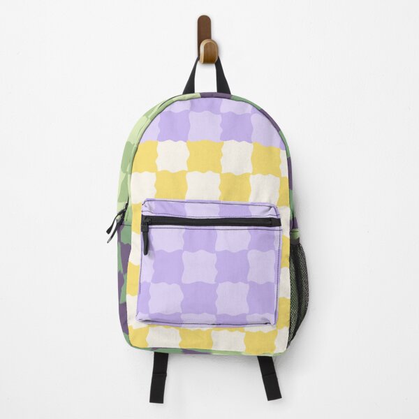 Item preview, Lavender Matcha Checkerboard Pattern | Soft Retro Geometric designed and sold by nineFlorals.