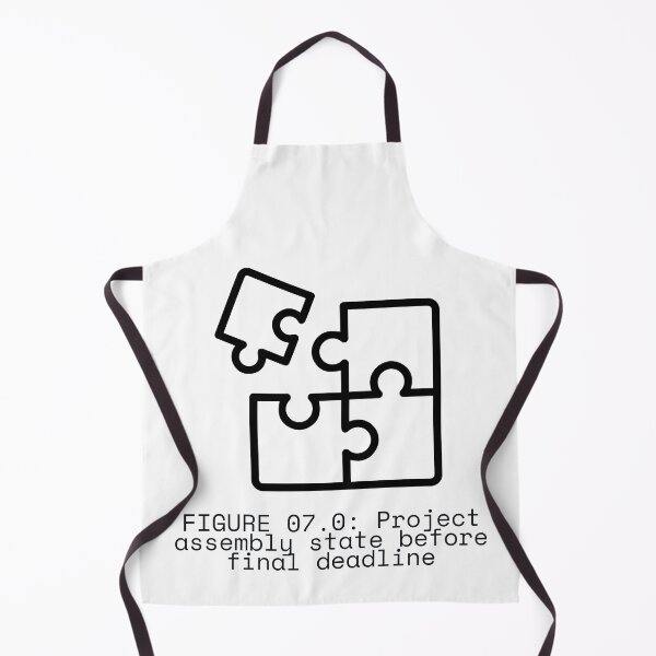 Item preview, FIGURE 07.0: Project assembly state before final deadline designed and sold by TheRulingPen.