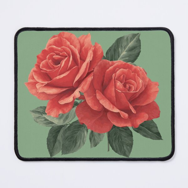 Item preview, Vintage Red Rose Bouquet Watercolor Floral Illustration | Romantic Botanical Art designed and sold by StudiobyTara.