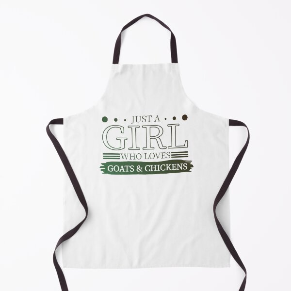 Item preview, Just A Girl Who Loves Goats & Chickens Funny Farm Girl Animal Lover Country Life designed and sold by aminasam.