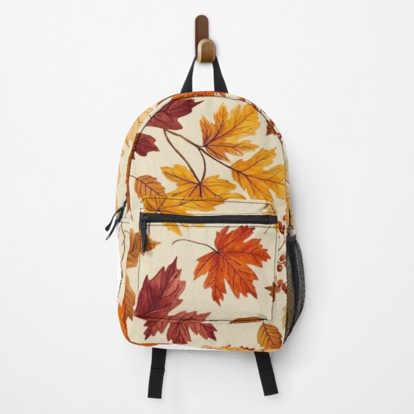 Item preview, Watercolor Autumn Maple Leaves Pattern designed and sold by NNCollection.