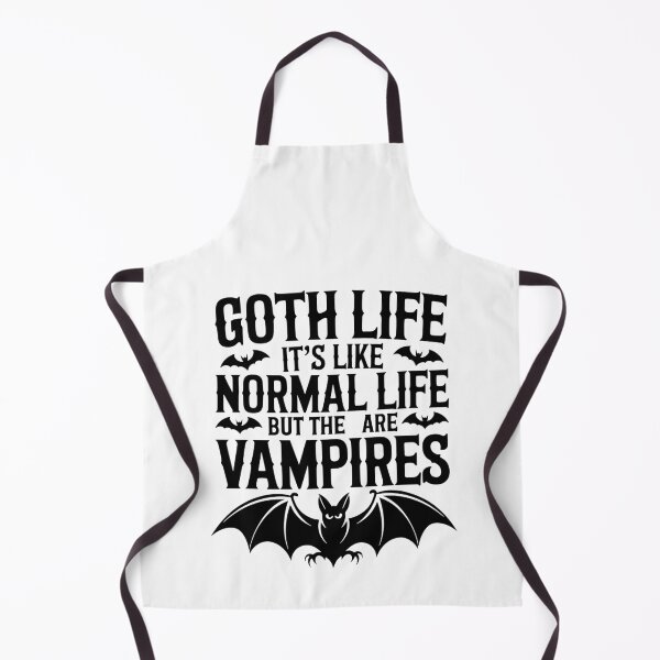 Item preview, Goth Life Its Like Normal Life But The Are Vampires Funny Goth Vampire Bats designed and sold by yoddel.