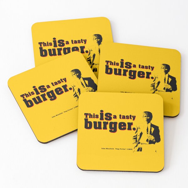 Item preview, Movie Quote: Tasty Burger, Jules (Pulp Fiction) designed and sold by Hostilius.