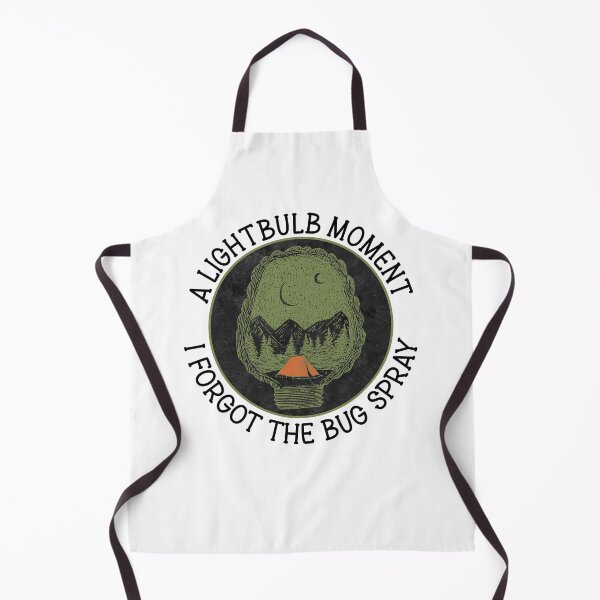 Item preview, A Lightbulb Moment I Forgot The Bug Spray - Funny Camping Humor designed and sold by the-Z3nith.
