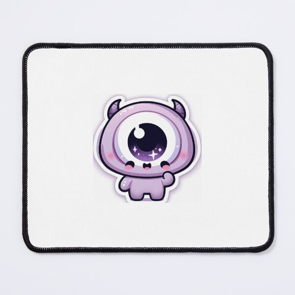 Item preview, Kawaii Baby Cyclops Sticker | Cute Pastel Greek Myth designed and sold by PastelPawsArt.