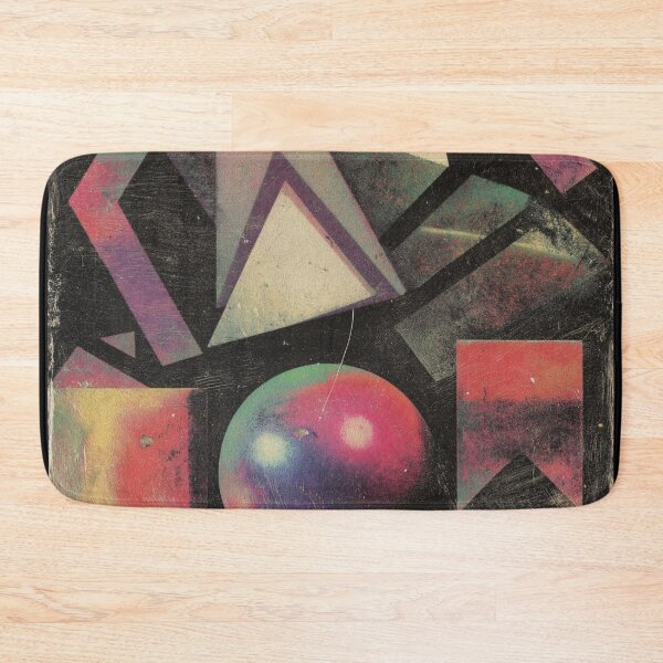 Item preview, ​Retro 80s Geometric Abstract Art designed and sold by Khadigadesings.