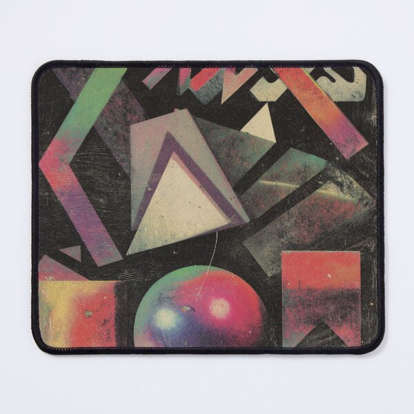 Item preview, Retro 80s Geometric Abstract Art designed and sold by Khadigadesings.