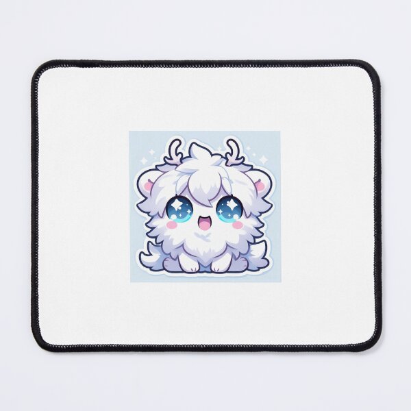 Item preview, Kawaii Snow Spirit Sticker | Cute Pastel Winter Myth designed and sold by PastelPawsArt.