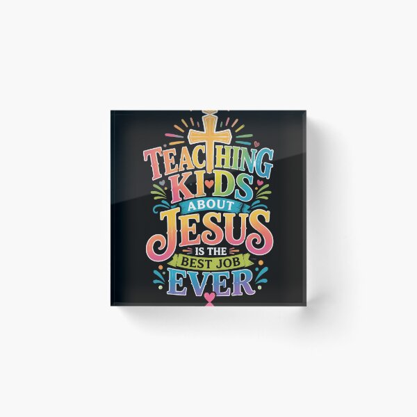 Item preview, Teaching Kids About Jesus is The Best Job Ever designed and sold by OlakunleOloroz.