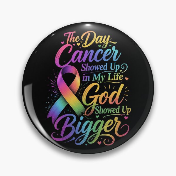 Item preview, The Day Cancer Showed Up in My Life God Showed Up Bigger designed and sold by OlakunleOloroz.