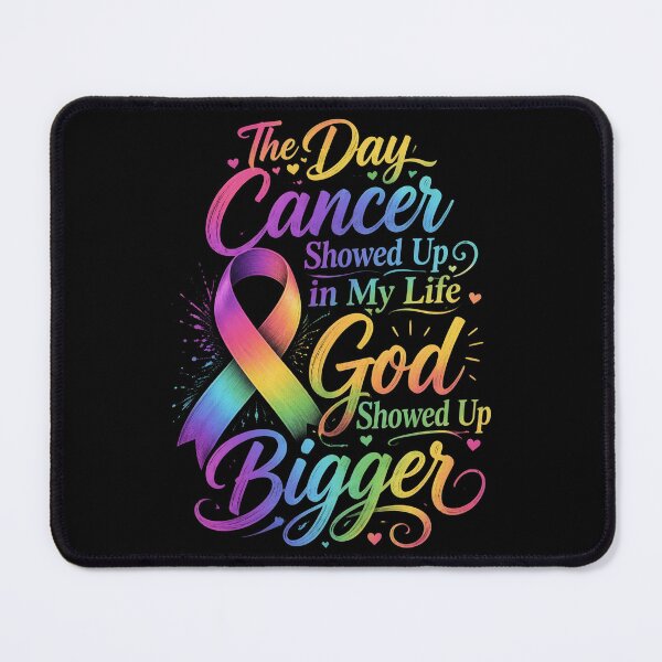 Item preview, The Day Cancer Showed Up in My Life God Showed Up Bigger designed and sold by OlakunleOloroz.